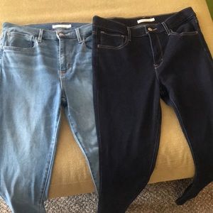Lot of women’s Levi’s size 30! Skinny jeans